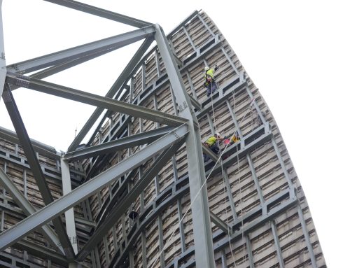 Trabajos verticales: formación IRATA, industria y líneas de vida